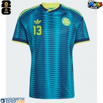 Moški Nogometni dresi Kolumbija Yerry Mina #13 Gostujoči SP 2026 Kratek Rokav